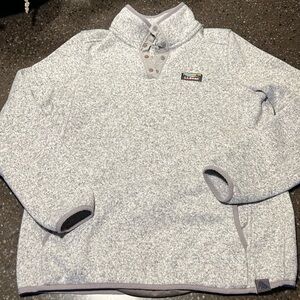 LL Bean 1/4 snap sweatshirt
